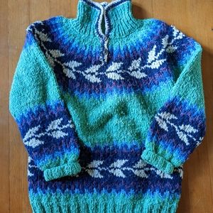 Wool sweater from Ecuador